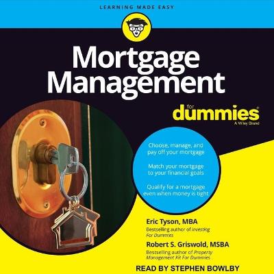Book cover for Mortgage Management for Dummies