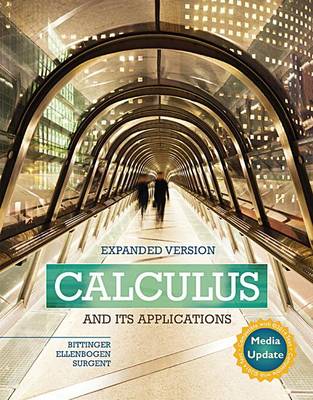 Book cover for Calculus and Its Applications Expanded Version Media Update Plus Mylab Math -- Access Card Package