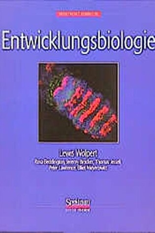 Cover of Entwicklungsbiologie