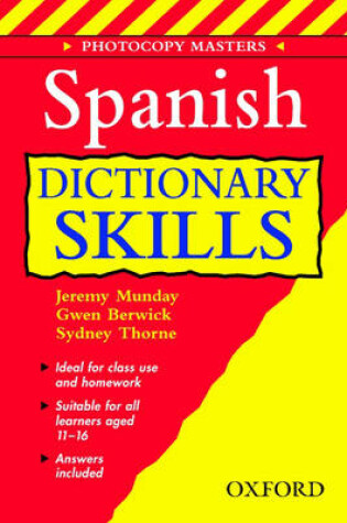 Cover of Spanish Dictionary Skills