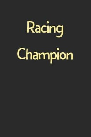 Cover of Racing Champion