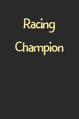 Book cover for Racing Champion