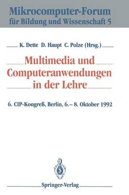 Book cover for Multimedia Und Computeranwendungen in Der Lehre