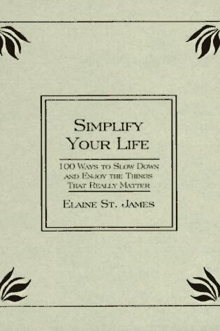 Cover of Simplify Your Life