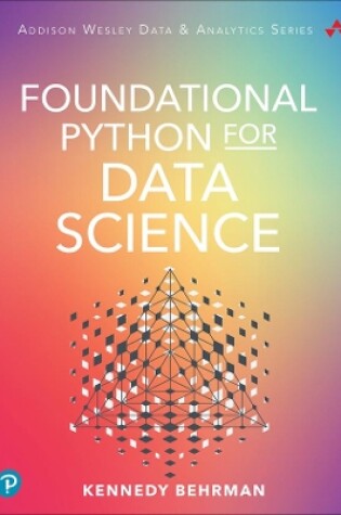 Cover of Foundational Python for Data Science