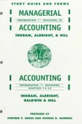 Cover of Managerial Accounting : Information for Decisions, 3e