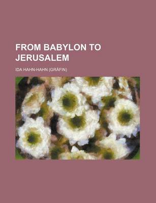 Book cover for From Babylon to Jerusalem