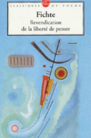 Cover of Revendication De LA Liberte De Penser