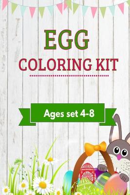 Book cover for Egg Coloring kit ages set 4-8