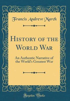 Book cover for History of the World War