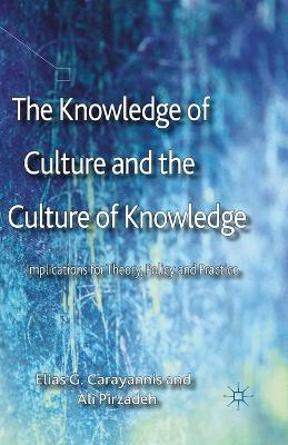 Book cover for The Knowledge of Culture and the Culture of Knowledge