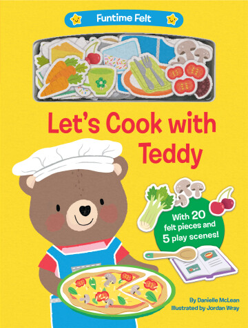 Book cover for Let's Cook with Teddy