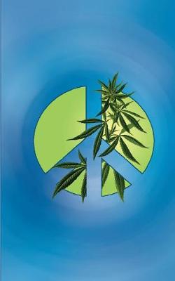 Book cover for Cannabis Rating Journal - Blue Peace