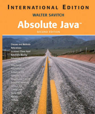 Book cover for Valuepack:Absolute Java (International Edition) with Codemate Student Access Kit AND Data Structures and Algorithm Analysis in Java