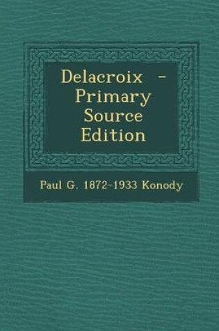 Cover of Delacroix