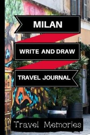 Cover of Milan Write and Draw Travel Journal