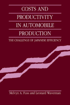 Book cover for Costs and Productivity in Automobile Production