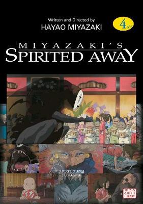 Cover of Spirited Away Film Comic, Vol. 4