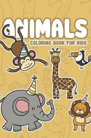 Cover of Animals coloring book for kids