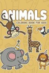 Book cover for Animals coloring book for kids