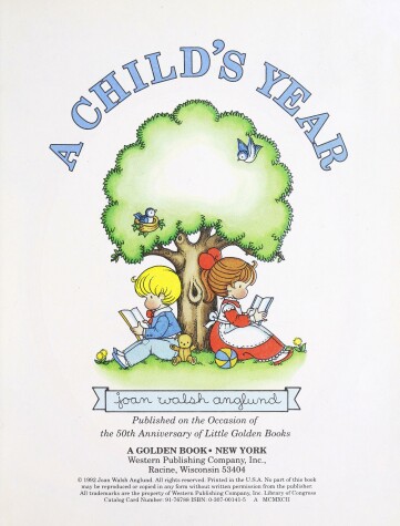 Book cover for A Child's Year