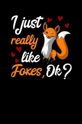 Book cover for I Just Really Like Foxes, Ok?