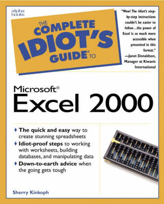 Book cover for Complete Idiot's Guide to Microsoft Excel 2000