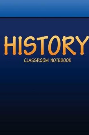 Cover of History Classroom Notebook