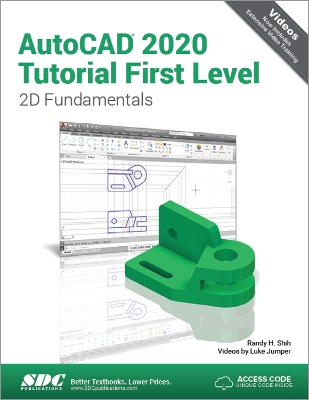 Book cover for AutoCAD 2020 Tutorial First Level 2D Fundamentals