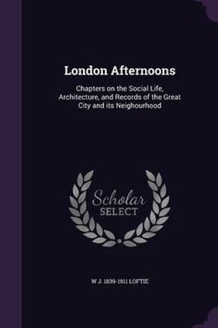 Cover of London Afternoons