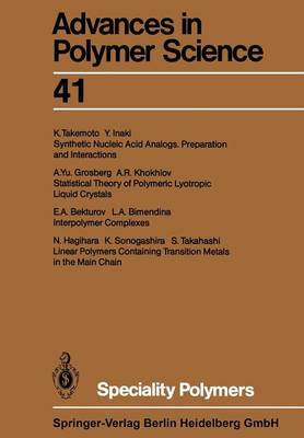 Cover of Speciality Polymers