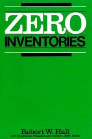 Cover of Zero Inventories