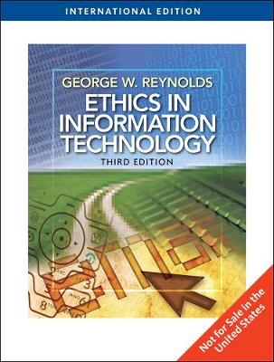 Book cover for Ethics in Information Technology, International Edition