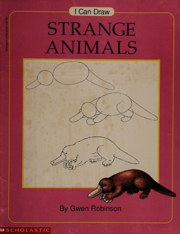 Book cover for I Can Draw Strange Animals