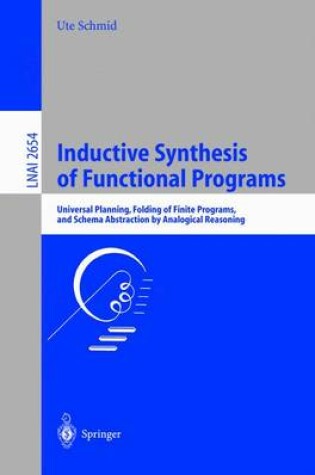 Cover of Inductive Synthesis of Functional Programs