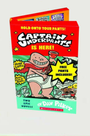 Cover of Captain Underpants is Here!