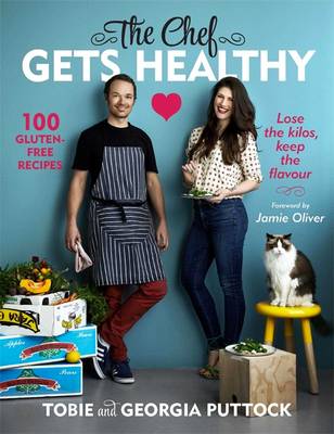 Book cover for The Chef Gets Healthy