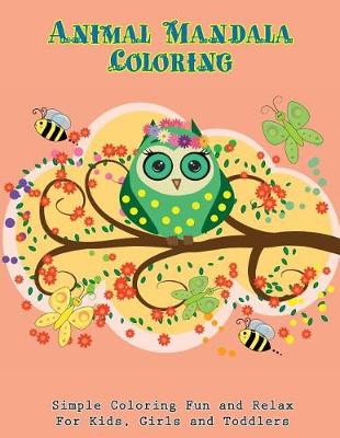 Book cover for Animal Mandala Coloring