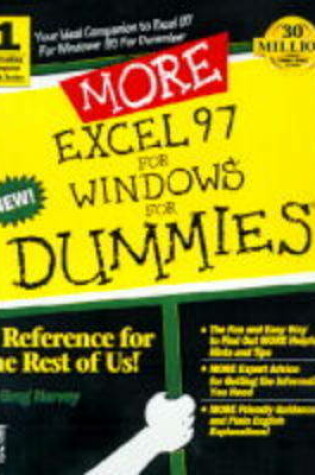 Cover of More Excel 97 for Windows For Dummies