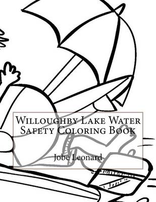 Book cover for Willoughby Lake Water Safety Coloring Book
