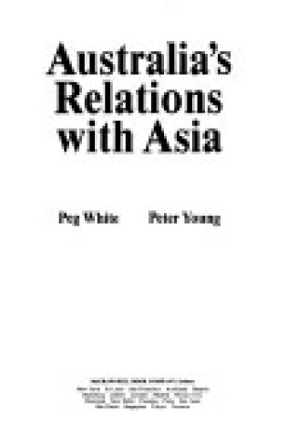 Cover of Australia's Relations with Asia