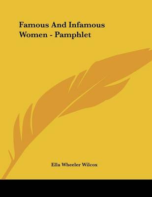 Book cover for Famous and Infamous Women - Pamphlet