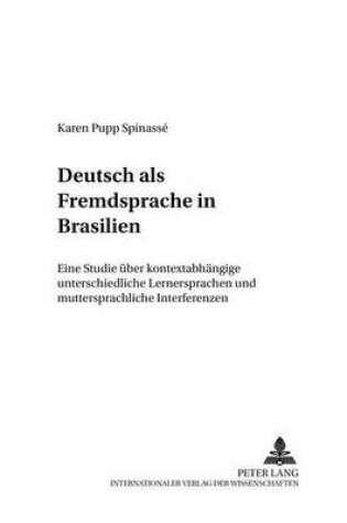 Cover of Deutsch ALS Fremdsprache in Brasilien