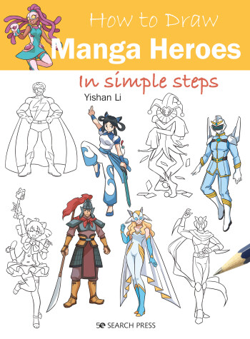 Book cover for How to Draw: Manga Heroes