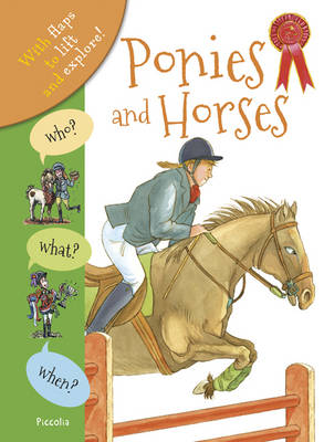 Book cover for Who? What? When? Horses and Ponies