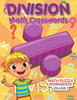 Book cover for Division - Math Crosswords - Math Puzzle Workbook Volume 1