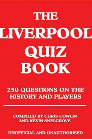 Cover of The Liverpool Quiz Book