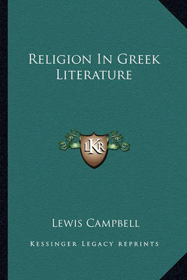 Book cover for Religion in Greek Literature