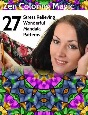 Book cover for 27 Stress Relieving Wonderful Mandala Patterns