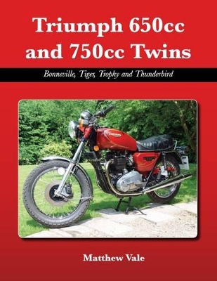 Book cover for Triumph 650cc and 750cc Twins